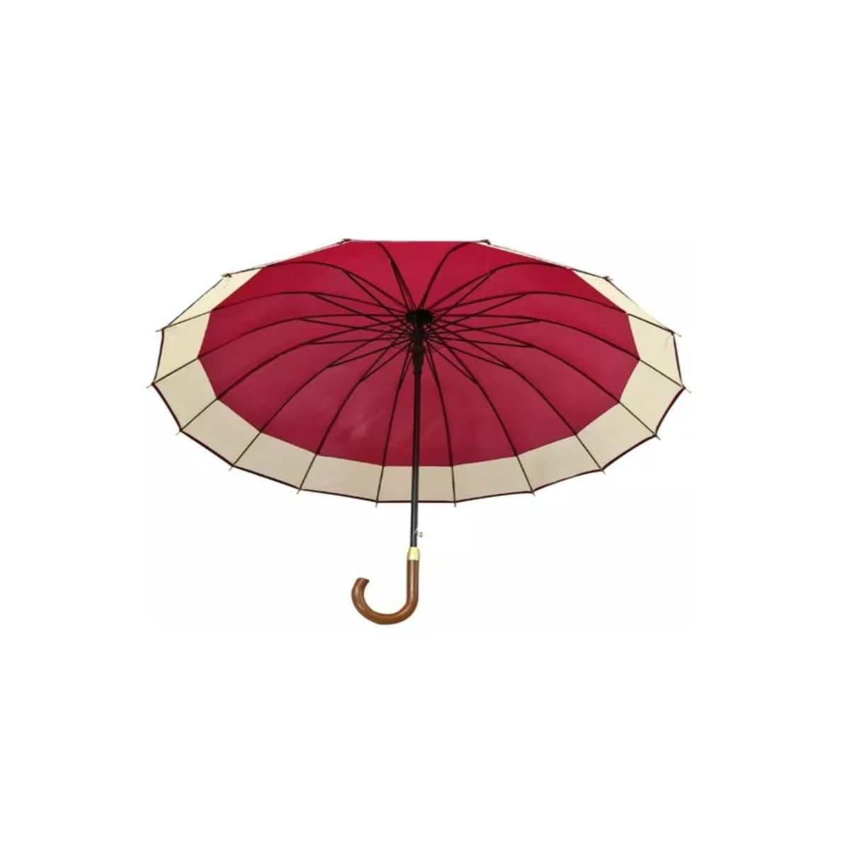 GENERICO - Paragua Automatico Impermeable 130cm 16 Varillas Bordo
