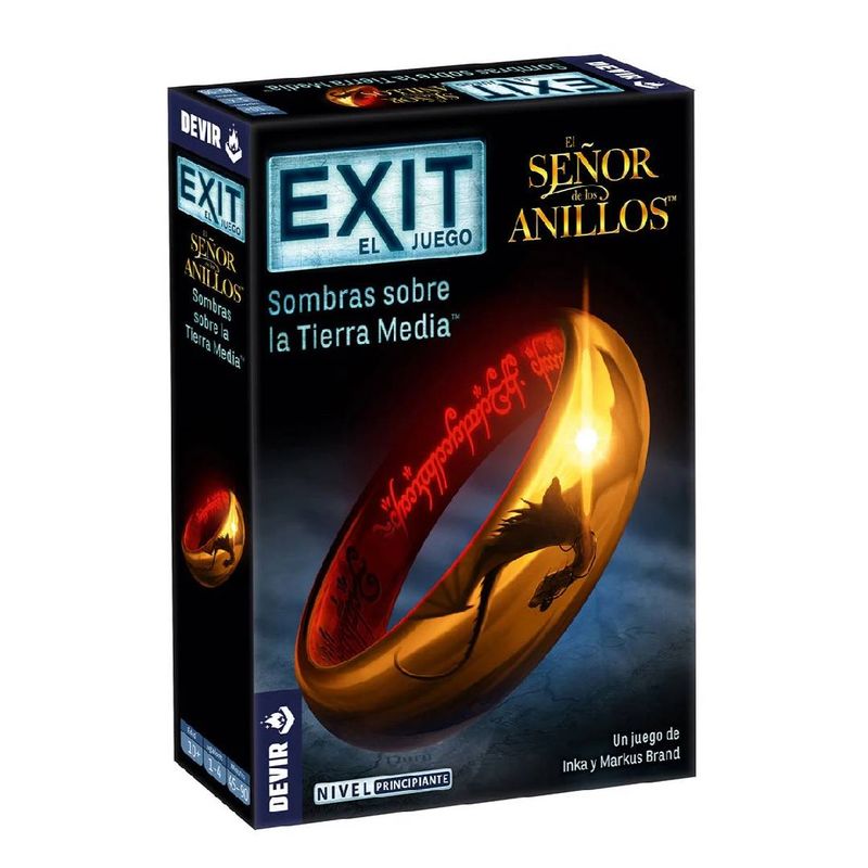 DEVIR - Juego de Mesa Exit: El señor de los anillos