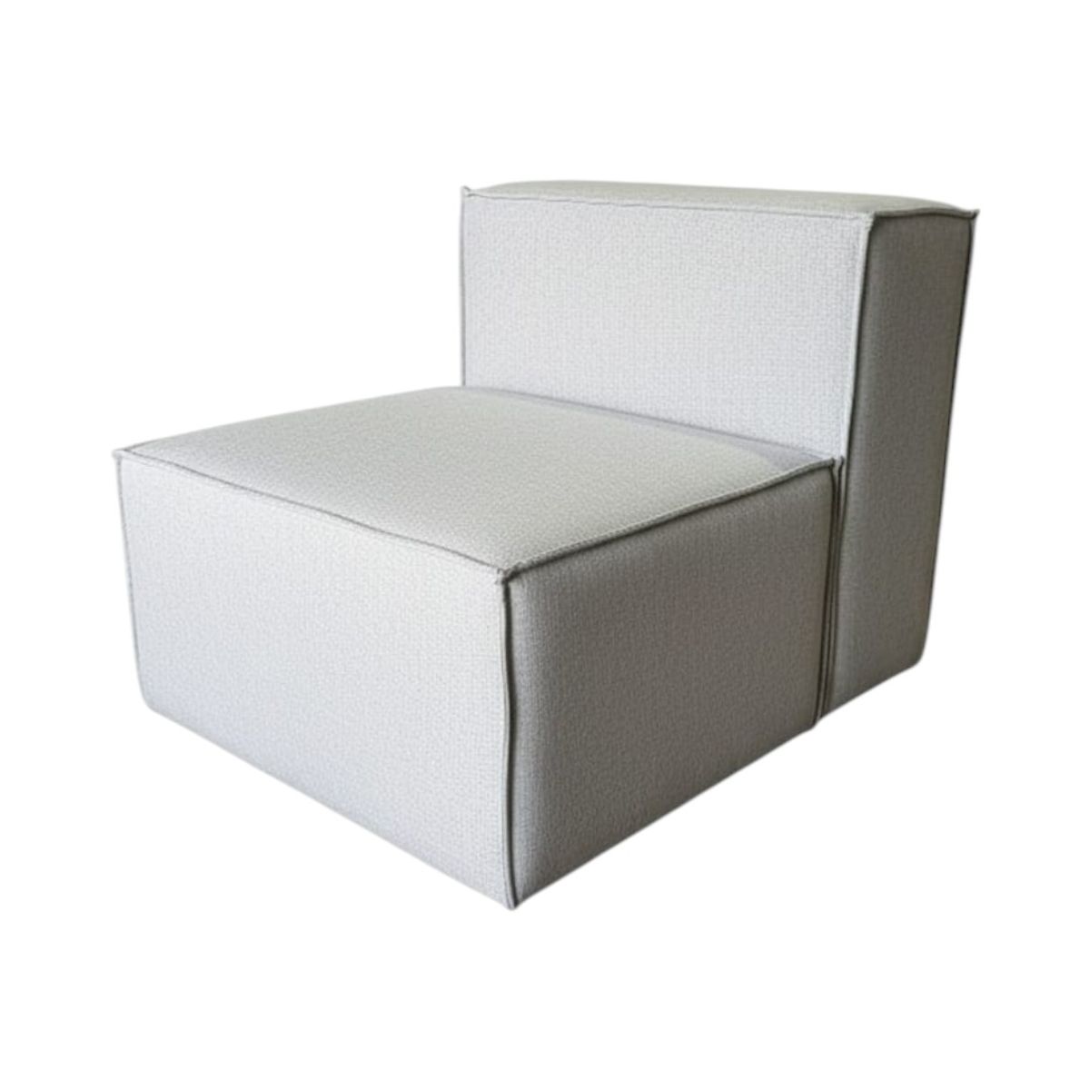 DISEÑOS VALESTRINI - POLTRONA MADRID LINO GRIS CLARO