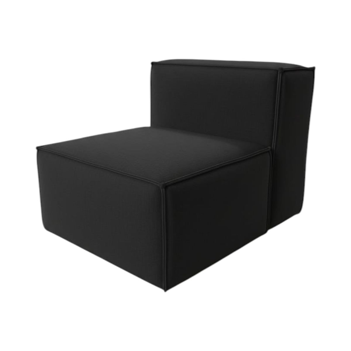 DISEÑOS VALESTRINI - POLTRONA MADRID LINO NEGRO