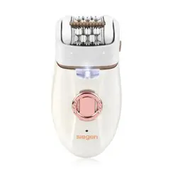 SIEGEN - Depiladora Exfoliadora 2en1 de 30 pinzas Recargable SG9004EX