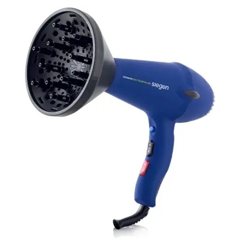 SIEGEN - Secador De Pelo Siegen Sg3051 Azul 2 Velocidades 2000Watts