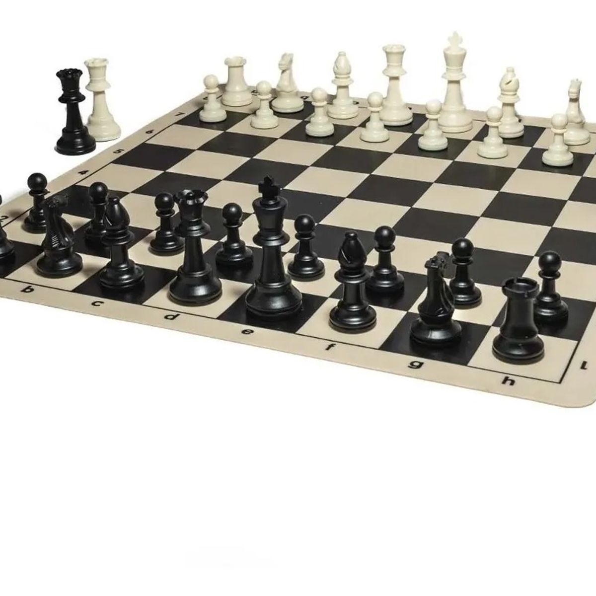 GENERICO - Tablero De Ajedrez Escolar Profesional Medidas 30 x 30