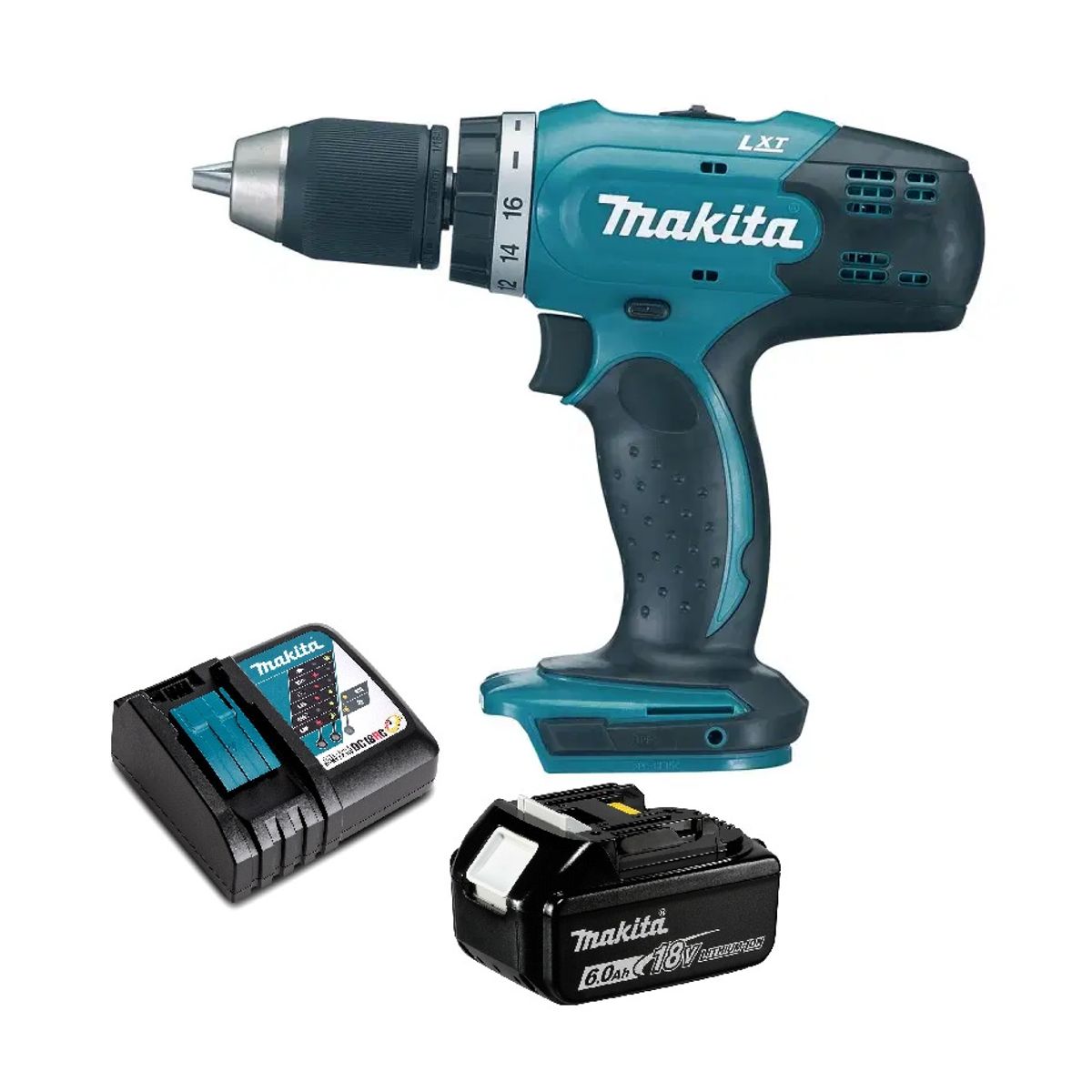 Taladro Atornillador 18v Inalámbrico 42 Nm Makita DDF453 (6 Ah), marca MAKITA - Foto Principal