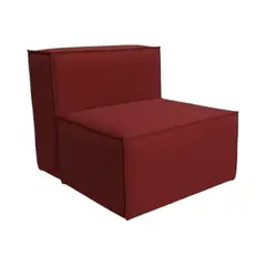 DISEÑOS VALESTRINI - POLTRONA MADRID LINO ROJO