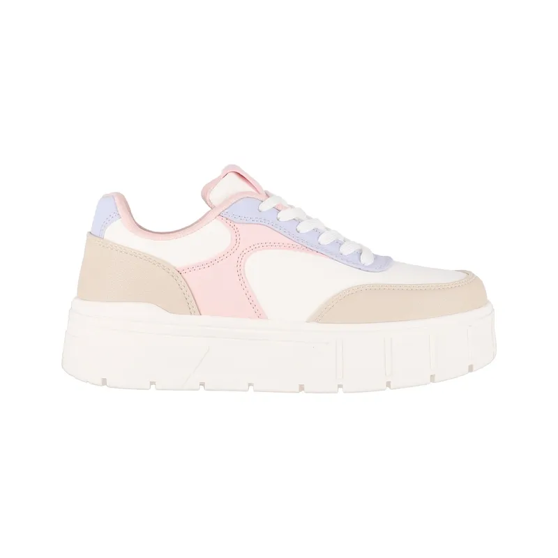BAMERS - Zapatillas Plataforma Mujer  Bamers Cannes Blanco
