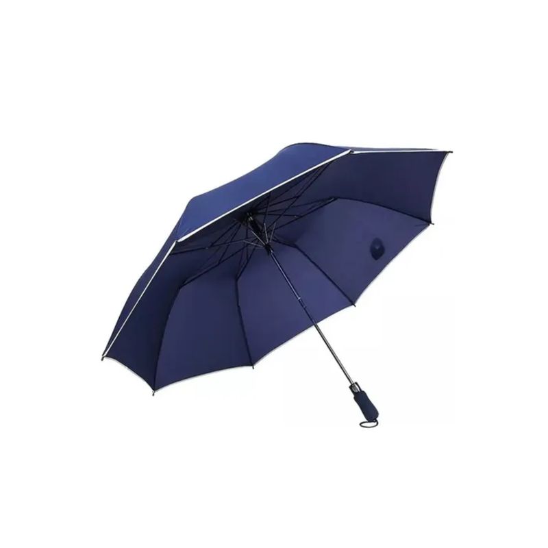 GENERICO - Paragua Sombrilla Portatil Retractil 120cm + Funda Azul