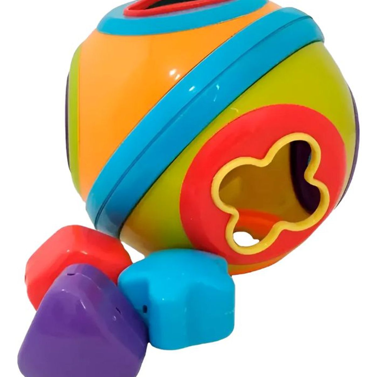 GENERICO - Pelota Didáctica Con Encajes De Figuras Para Bebés