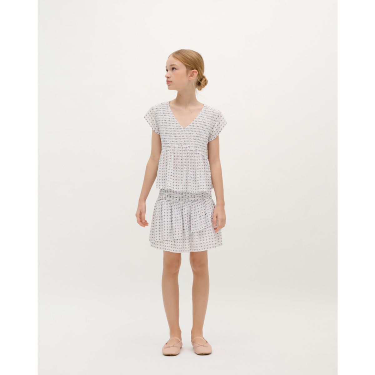 SCALPERS - FALDA NIDO ABEJA ASIMÉTRICA