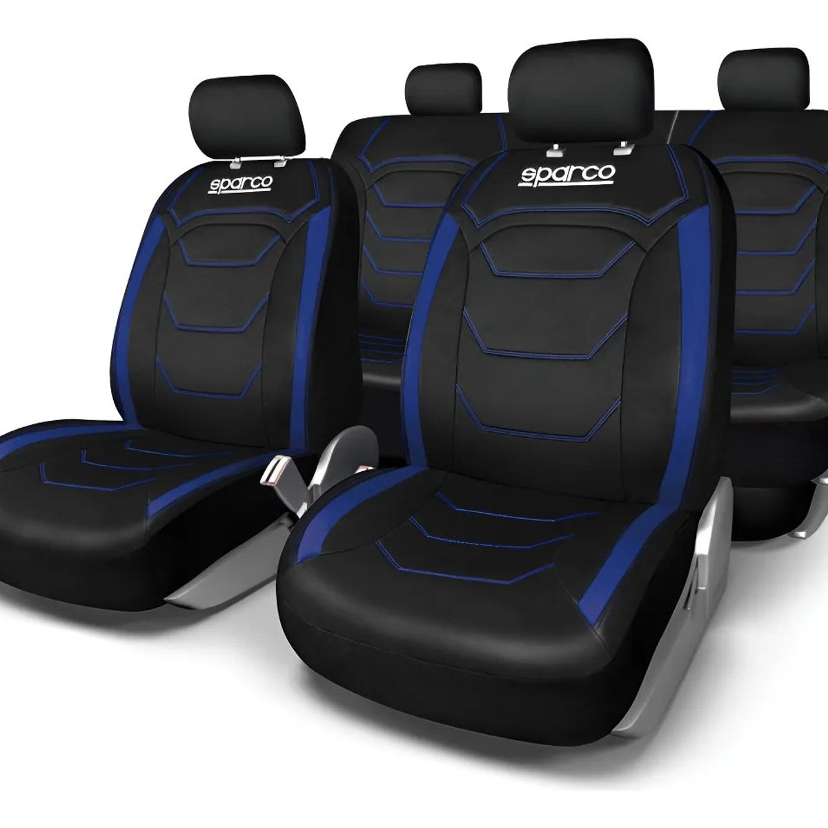 SPARCO - Fundas Cubreasiento Sparco Poliester NegroAzul