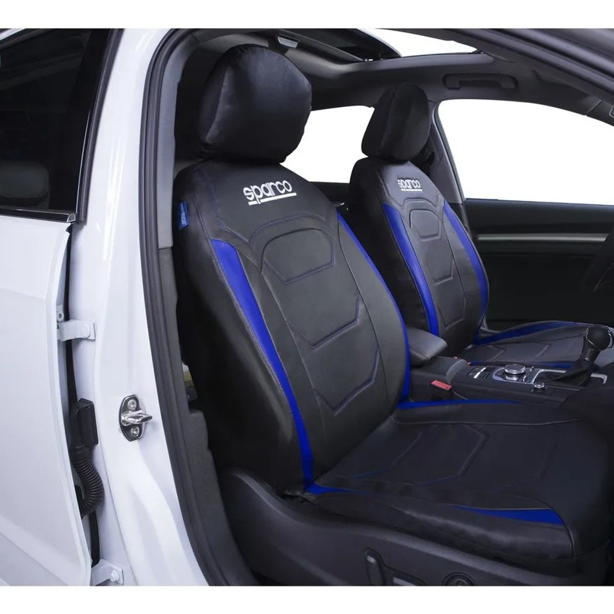 SPARCO - Fundas Cubreasiento Sparco Poliester NegroAzul