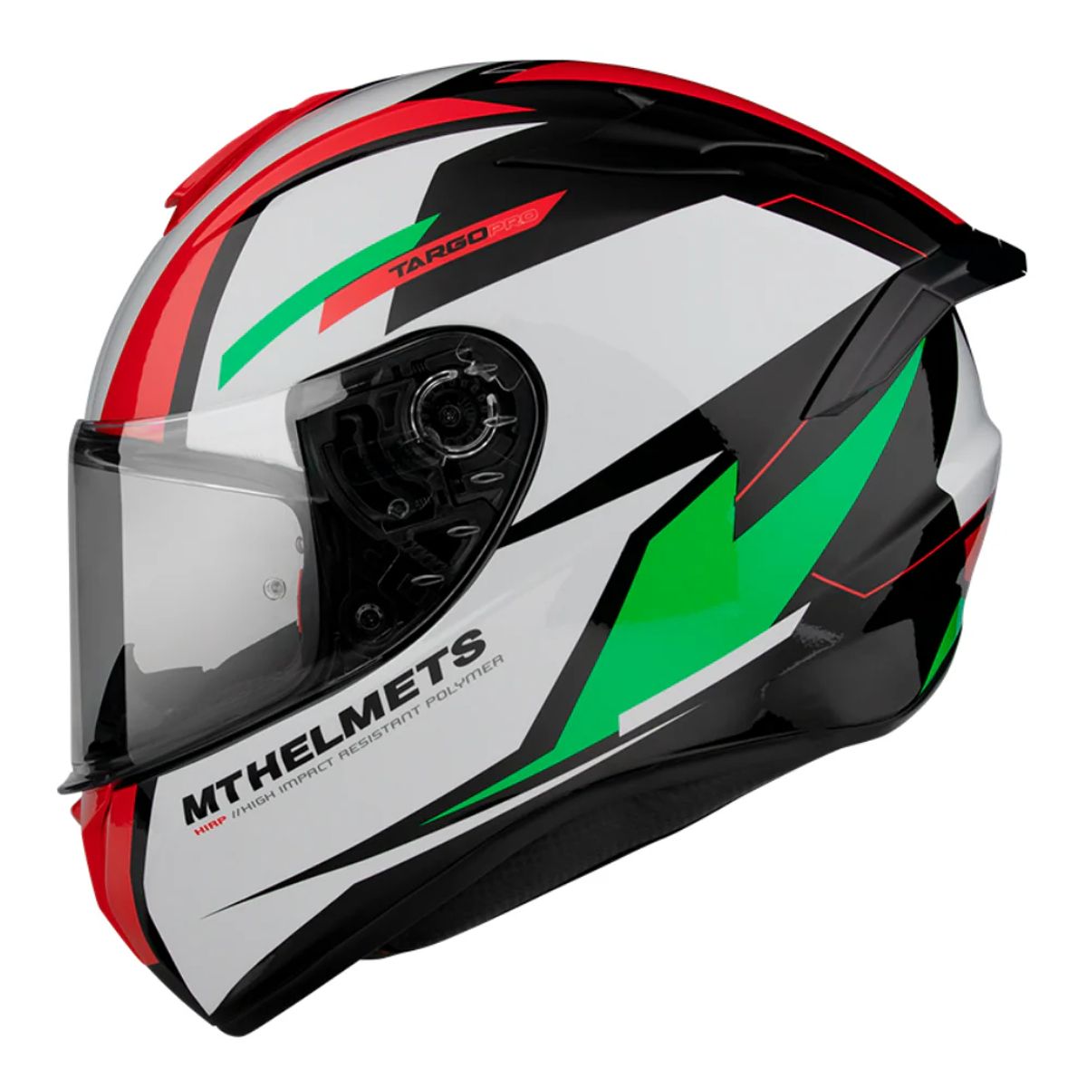 MT - Casco Para Moto MT Targo Pro Sound Verde Perla Brillo_.