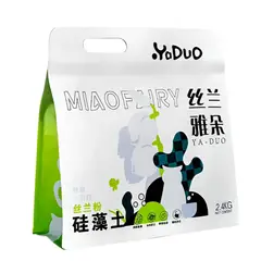 GENERICO - Arena Sanitaria Tofu 2.5kgc/u Aroma Leche Ecológica 8 Bolsas