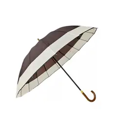 GENERICO - Paragua Automatico Impermeable 130cm 16 Varillas Marron