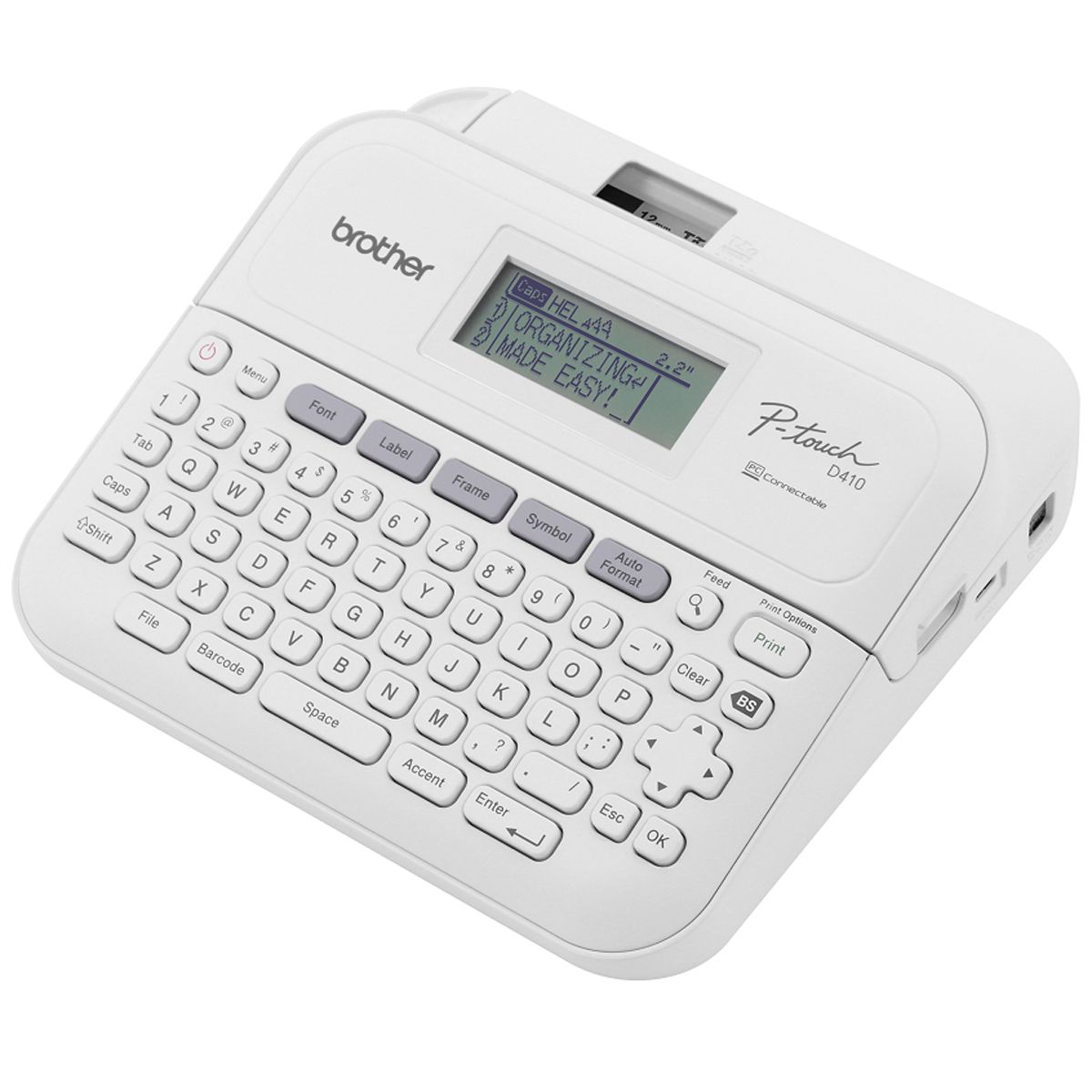 BROTHER - ROTULADORA BROTHER PT-D410 ETIQUETADORA ELECTRONICA PROFESIONAL