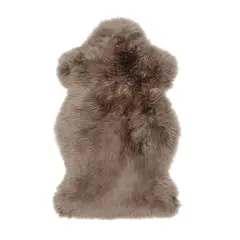 GENERICO - Piel de Oveja Punta Natural - Beige Oscuro