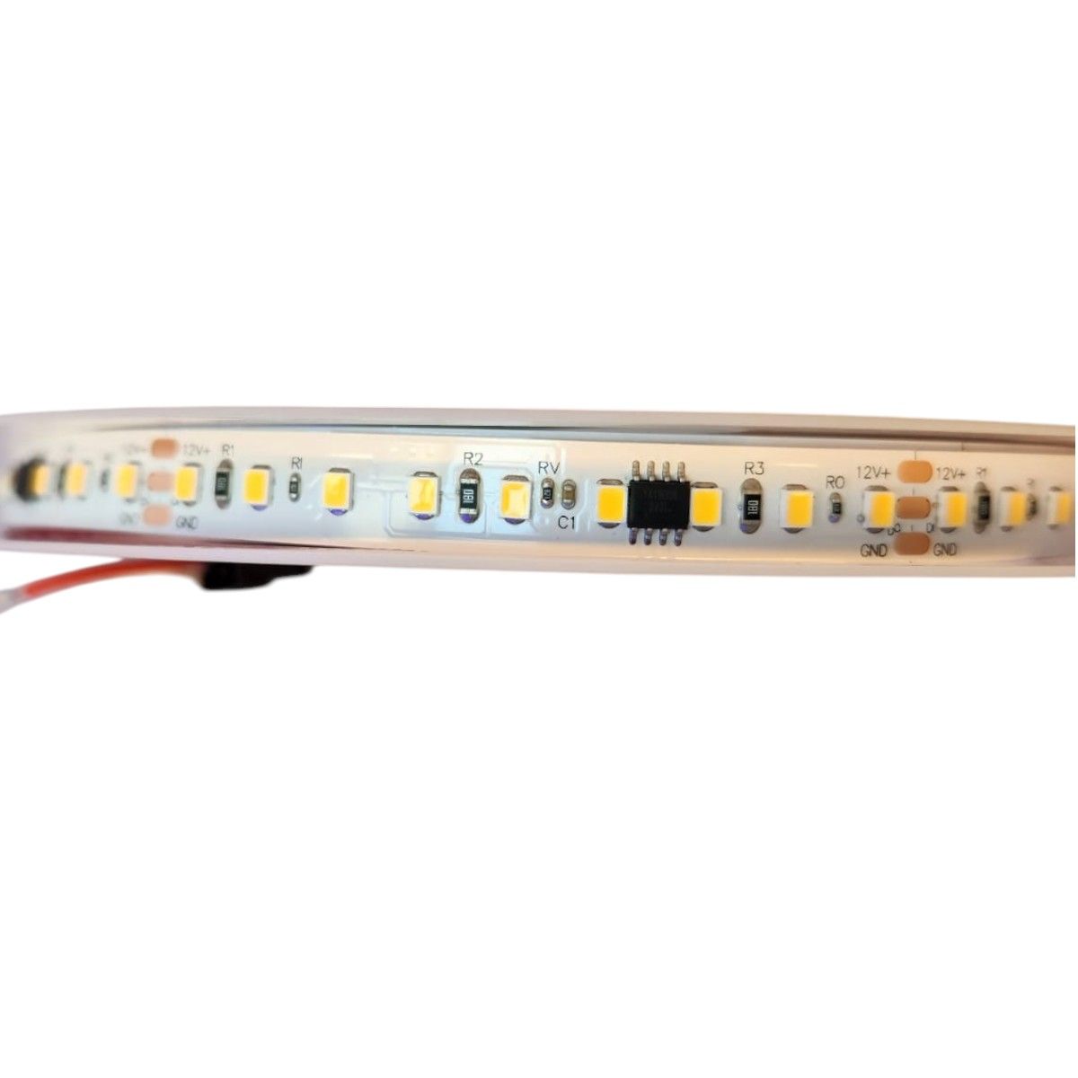 GENERICO - Cinta Led 12V 2835 Digital 12w/m 60led/m Luz Cálida 10mt