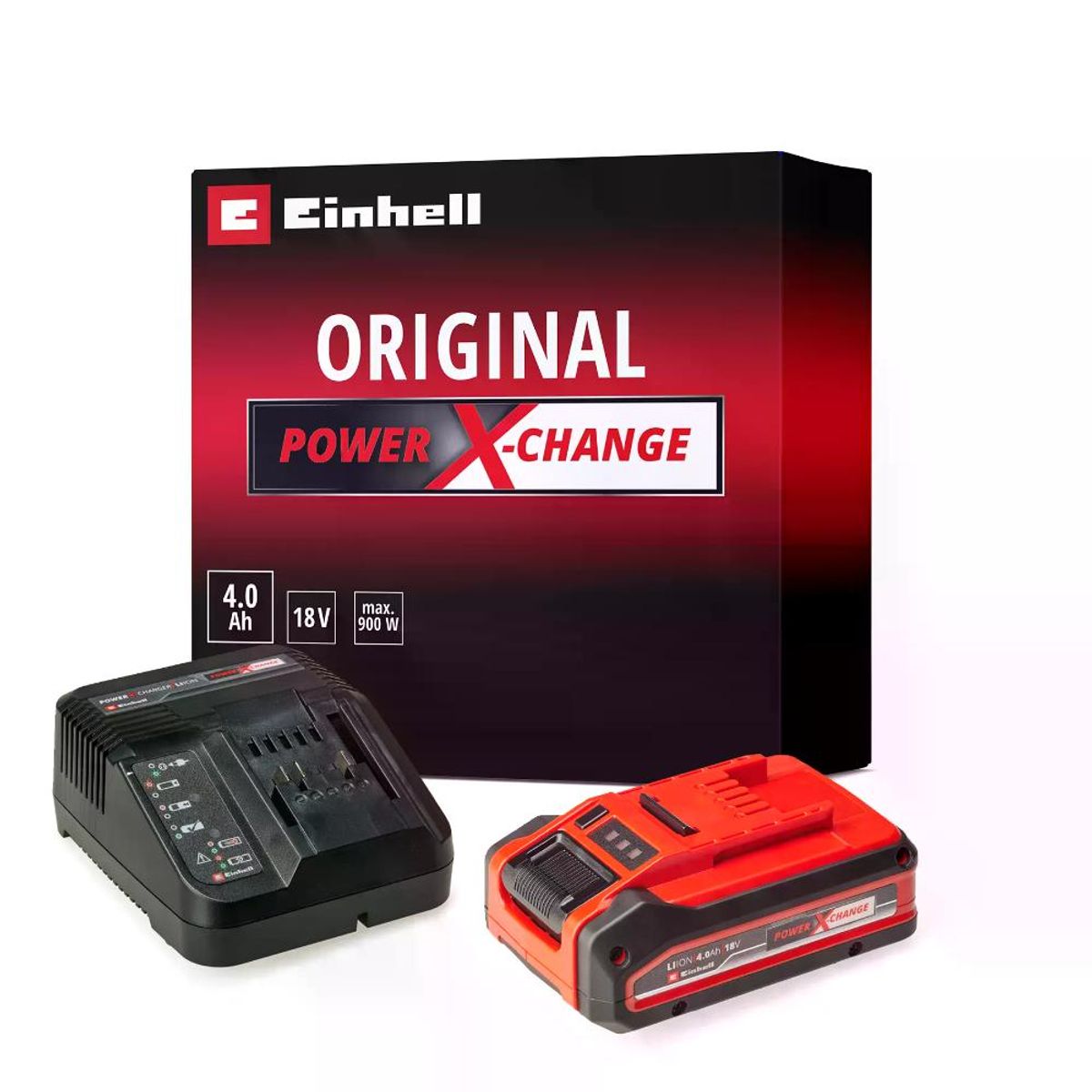 EINHELL - CARGADOR + BATERIA 18V 4AH EINHELL PXC