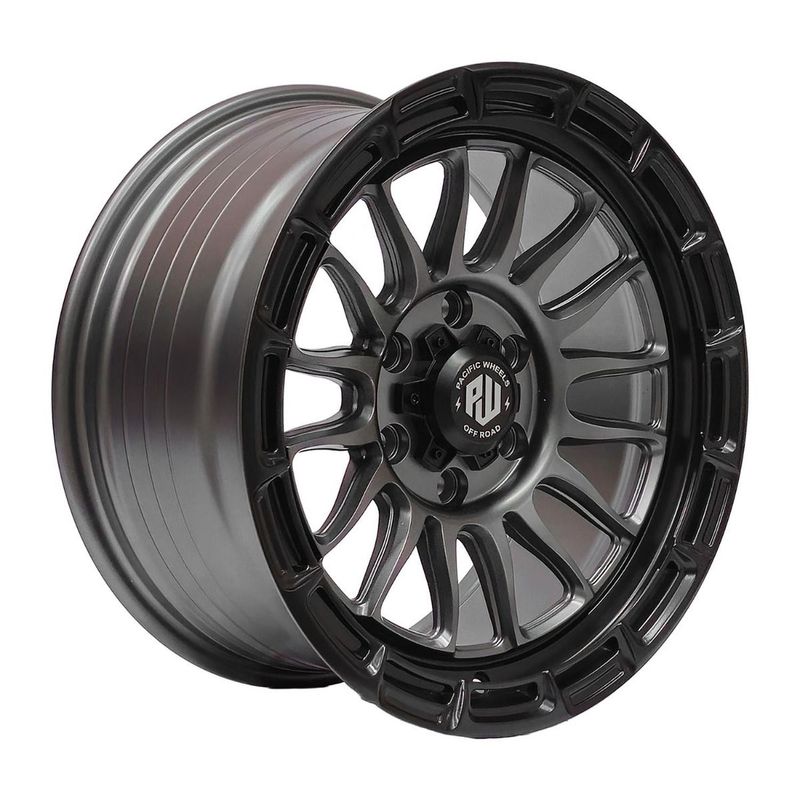 GENERICO - Set 4 Llantas 17x85 6X139 Et20 RIVAL MG-LMB