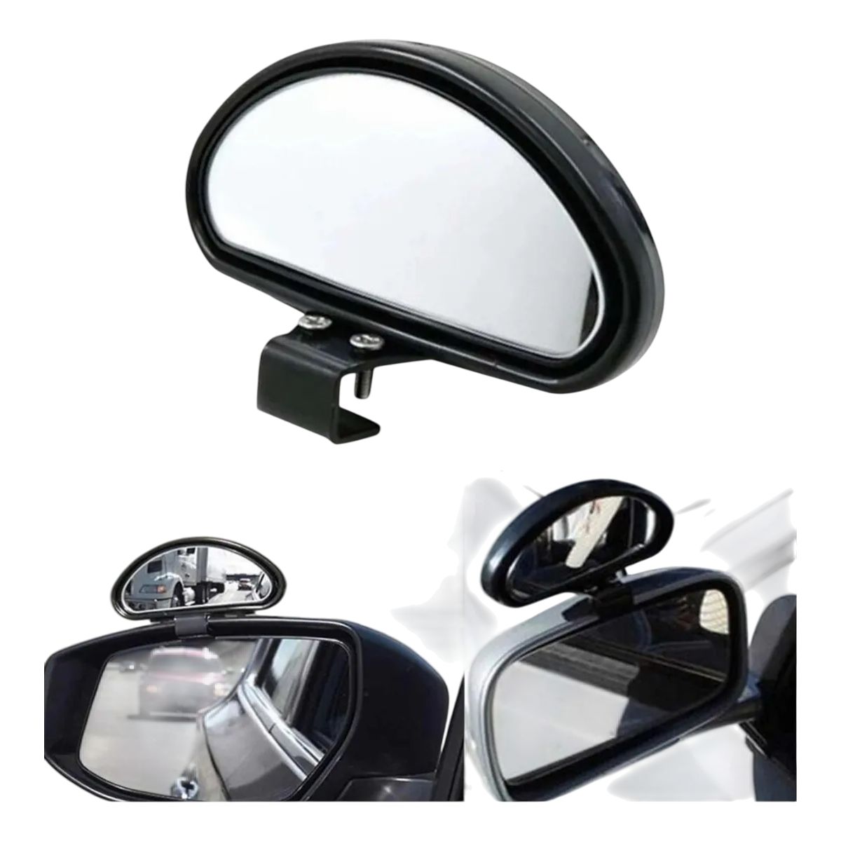 GENERICO - Espejo Lateral Retrovisor Punto Ciego 360 Ajustable Angular