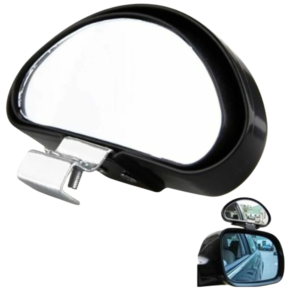 GENERICO - Espejo Lateral Retrovisor Punto Ciego 360 Ajustable Angular