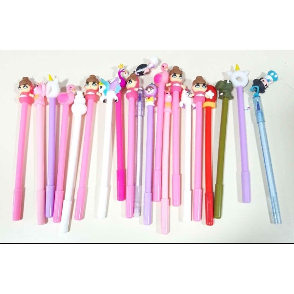 GENERICO - Pack 20 lapices de tinta azul surtidos