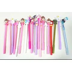 GENERICO - Pack 20 lapices de tinta azul surtidos