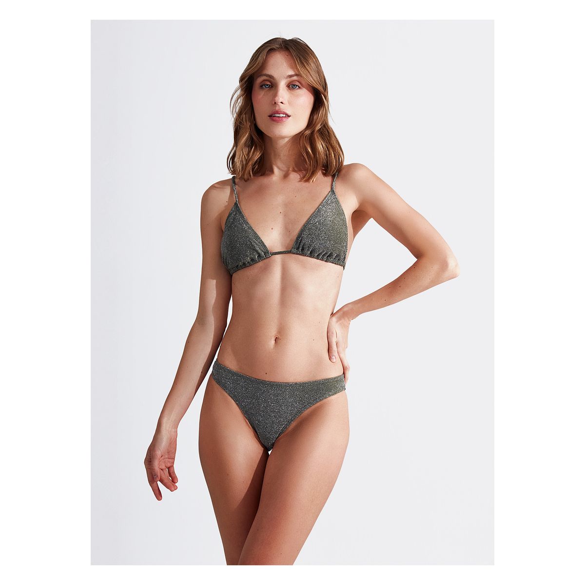 LOUNGE - Bikini Triángulo Lurex Paradiso LOUNGE