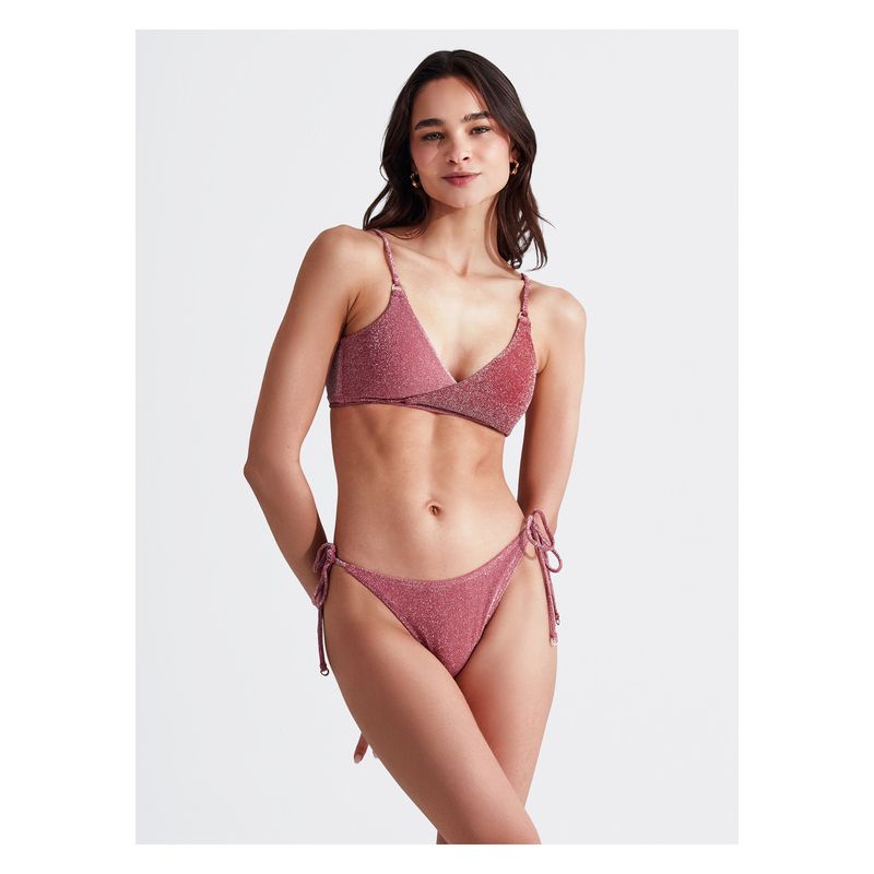 LOUNGE - Bikini Mujer Paradiso Cruzado Lurex