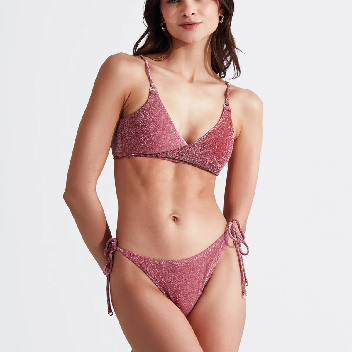 LOUNGE - Bikini Cruzado Lurex Paradiso LOUNGE