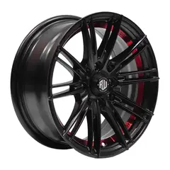 GENERICO - Set 4 Llantas 14x6 4X1004X114 Et25 SUGO MB-UC-RED