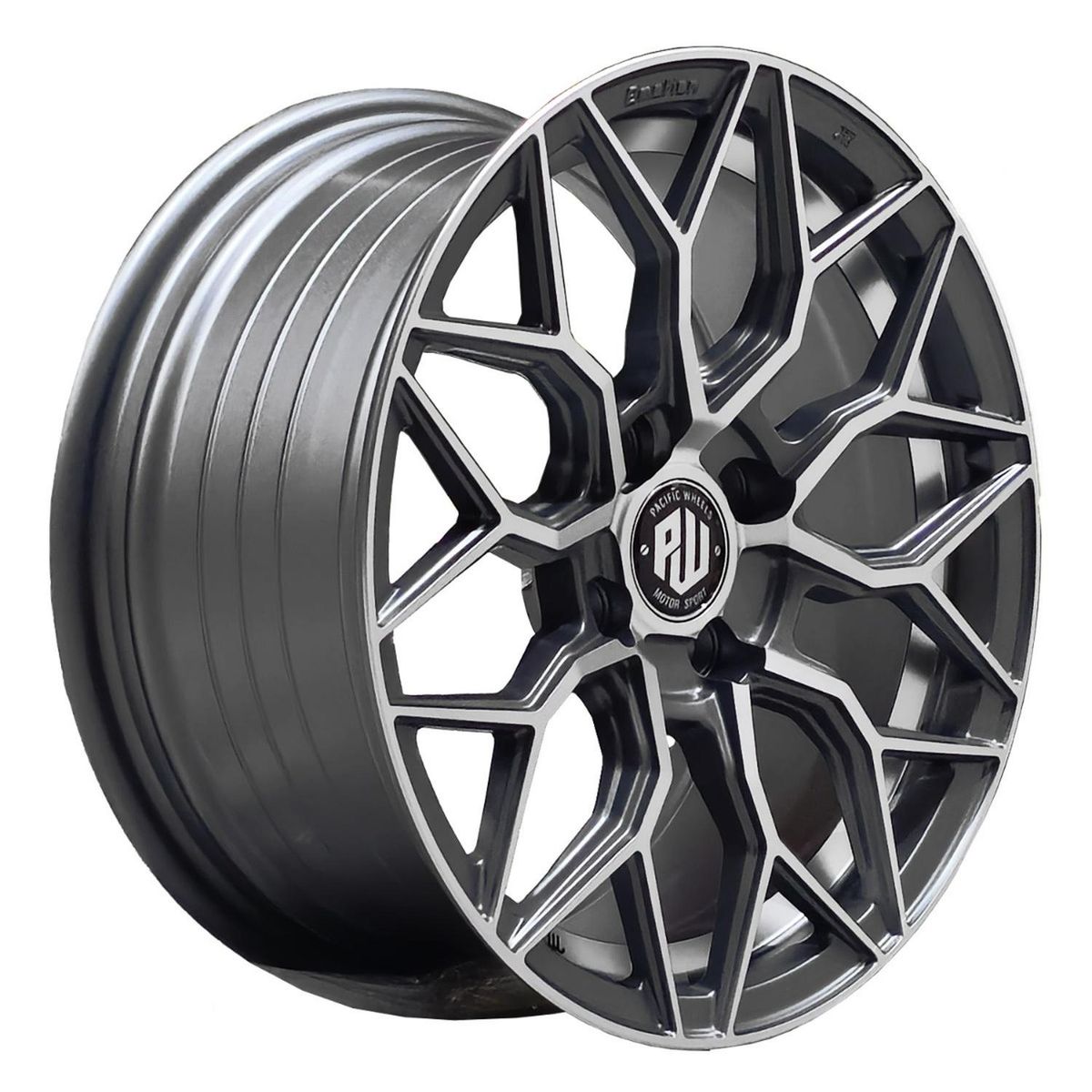 GENERICO - Set 4 Llantas 15x7 4X100 Et35 KARIJERA MGM-UC-M