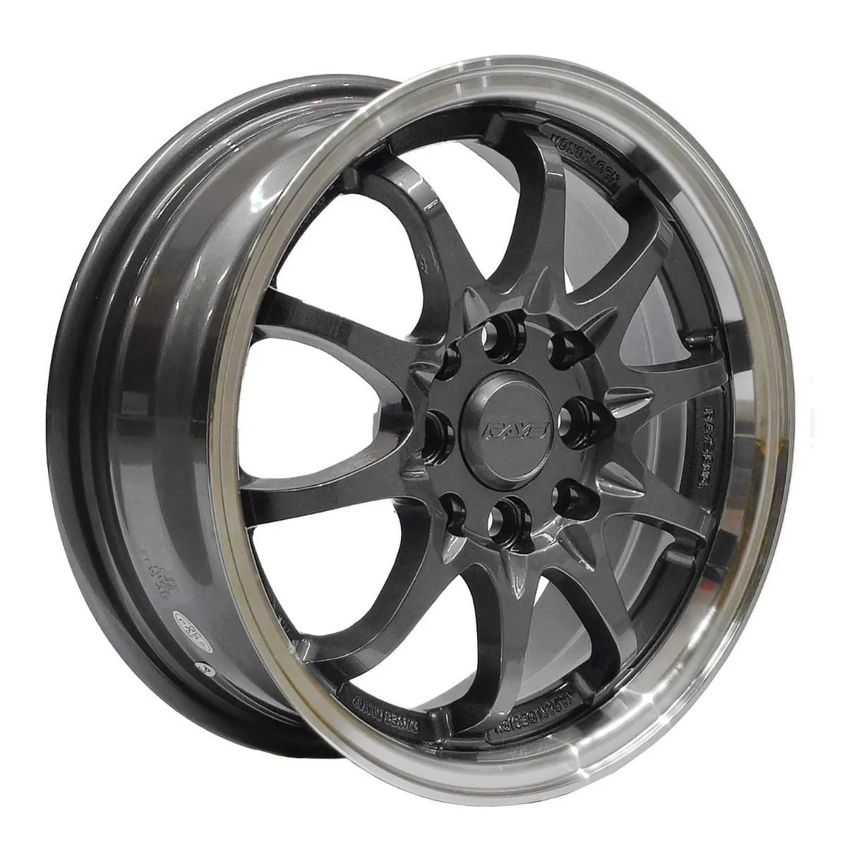 GENERICO - Set 4 Llantas 14x5,5 4X100/4X114 Et30 INGA G-LM