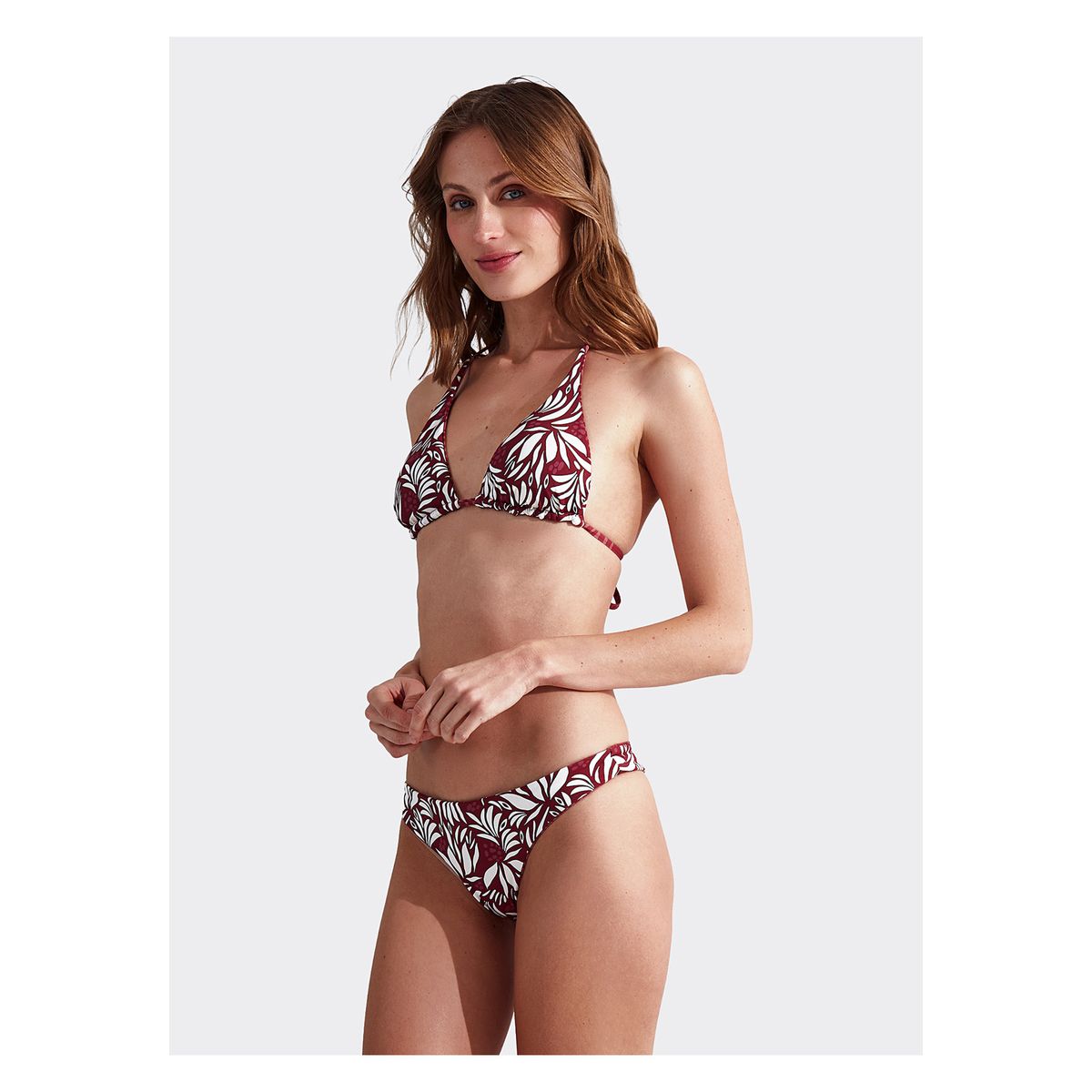LOUNGE - Bikini Hojas Paradiso Reversible LOUNGE