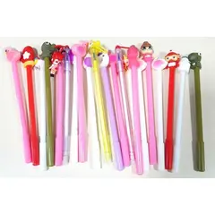 GENERICO - Pack 20 lapices de tinta azul surtidos