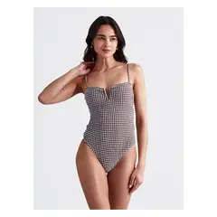 LOUNGE - Traje De Baño Mujer Paradiso Cuadros