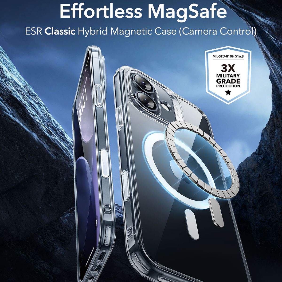 ESR - Carcasa ESR Para iPhone 17 Classic Hybrid Transparent