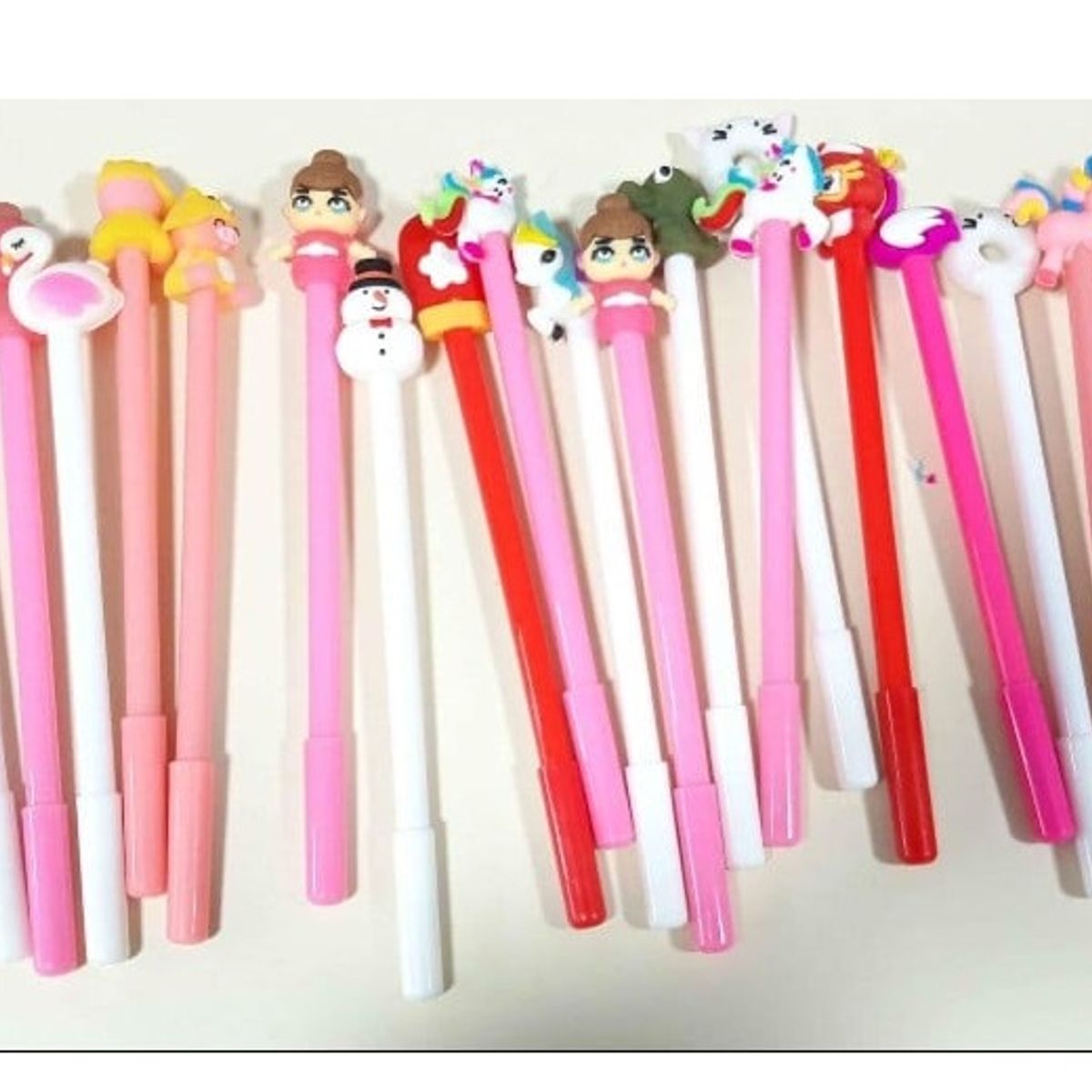 GENERICO - Pack 20 lapices de tinta azul surtidos