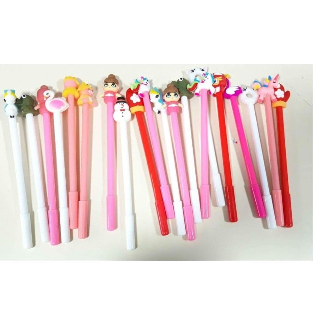 GENERICO - Pack 20 lapices de tinta azul surtidos