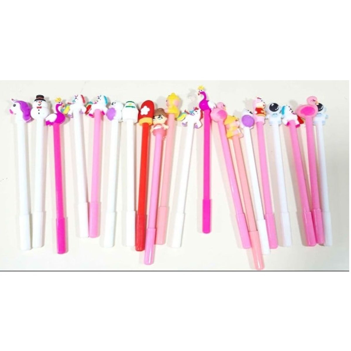 GENERICO - Pack 20 lapices de tinta azul surtidos