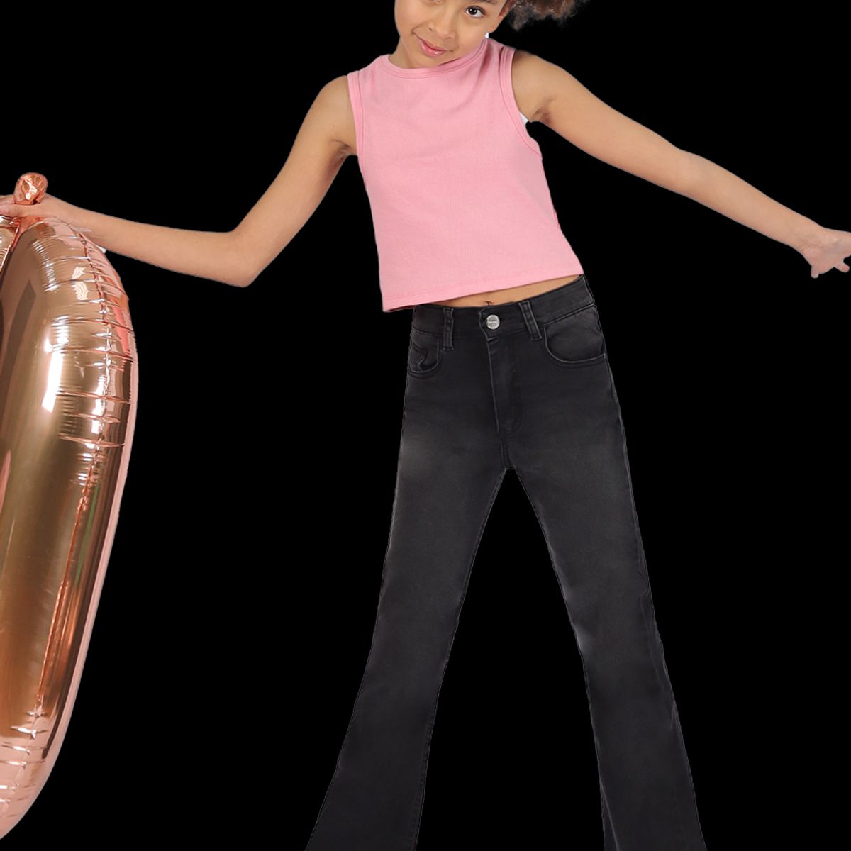 DIVINO JEANS - Jeans Anita III Negro Divino Teen