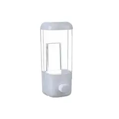 GENERICO - Dispensador De Pared para Jabón Liquido 500ml Manual Baño