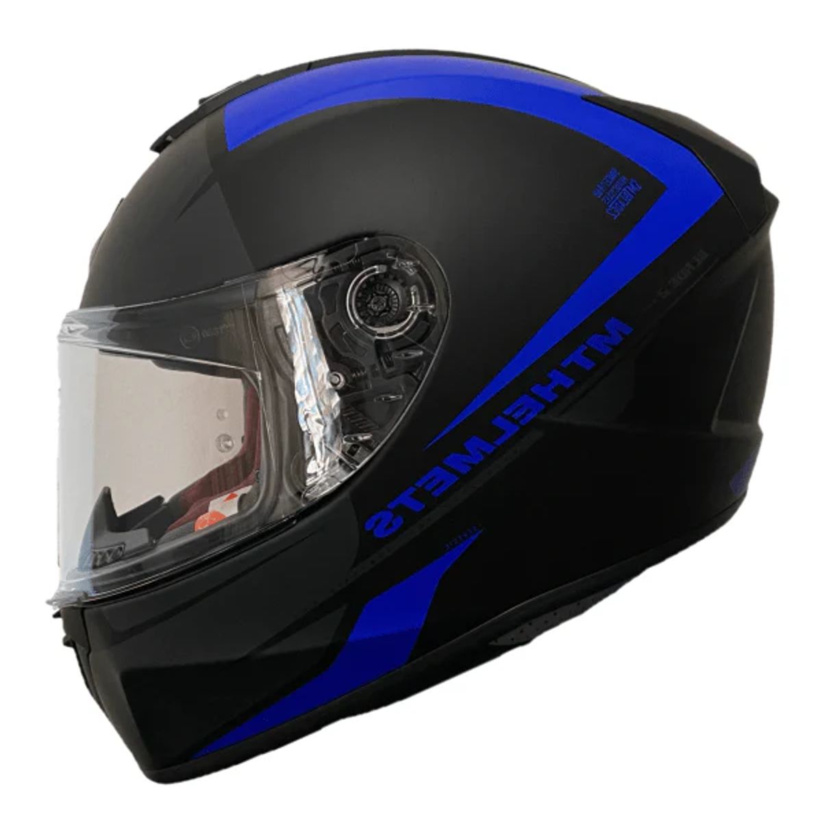 MT - Casco Para Moto MT Blade 2 SV Genesis Negro/Azul Matte