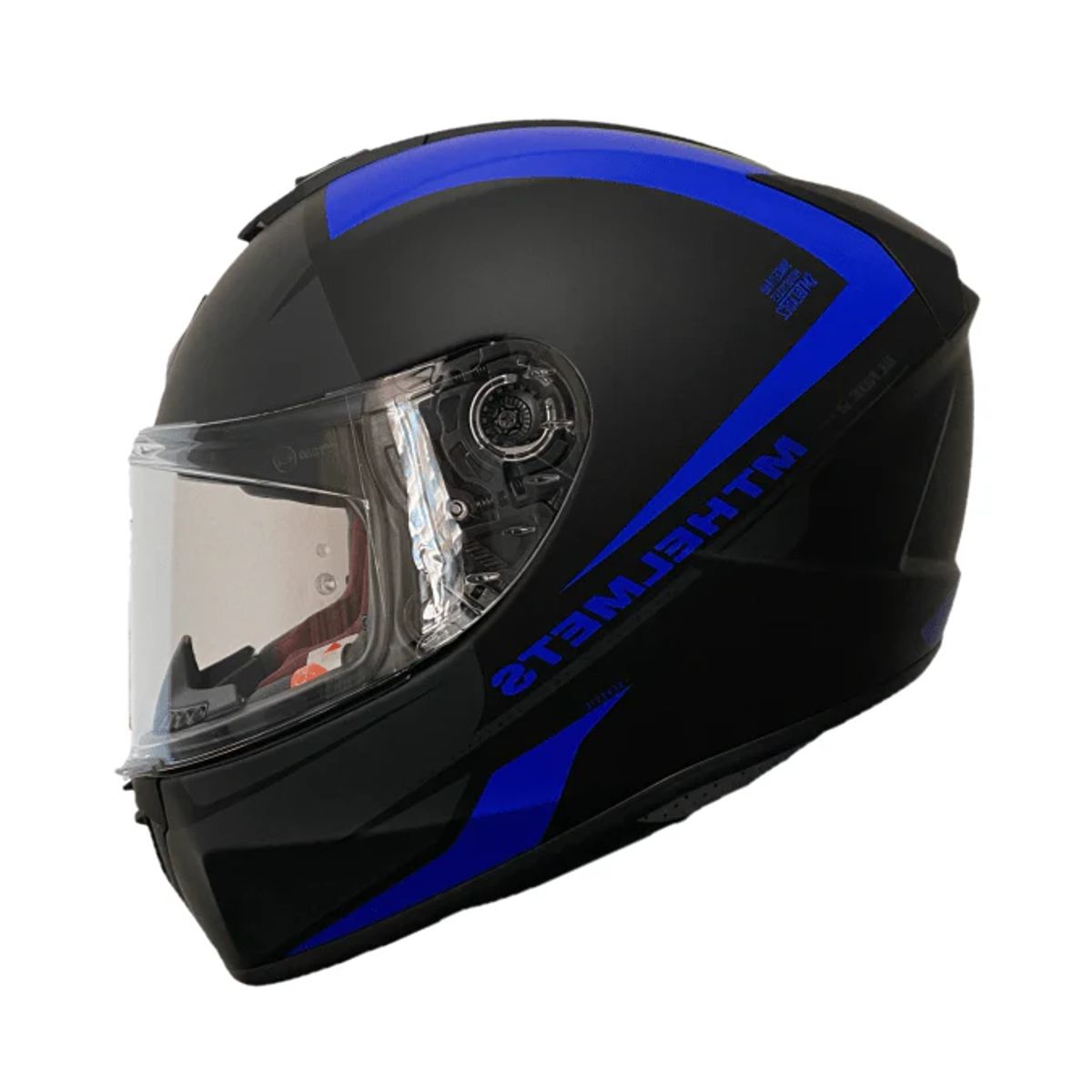 MT - Casco Para Moto MT Blade 2 SV Genesis Negro/Azul Matte