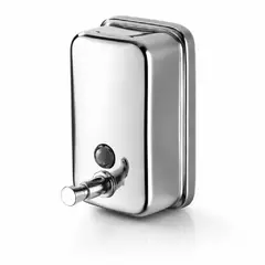 GENERICO - Dispensador Jabón Liquido Acero Inoxidable 500ml plateado