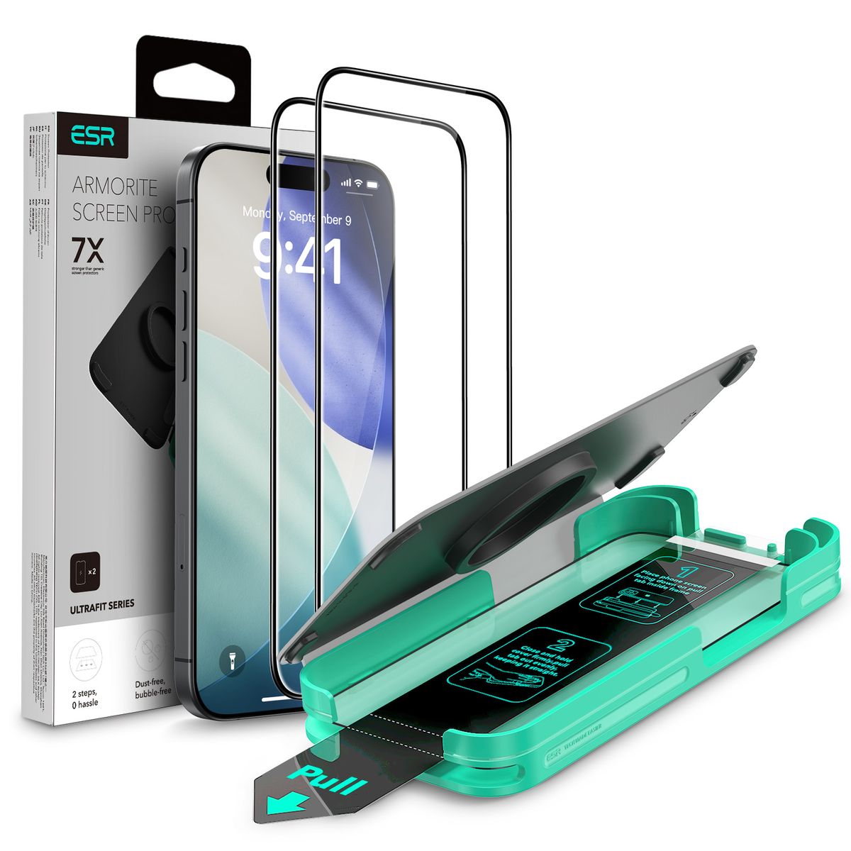 ESR - Lamina Pantalla ESR Para iPhone 17 Pro Max Armorite 2un