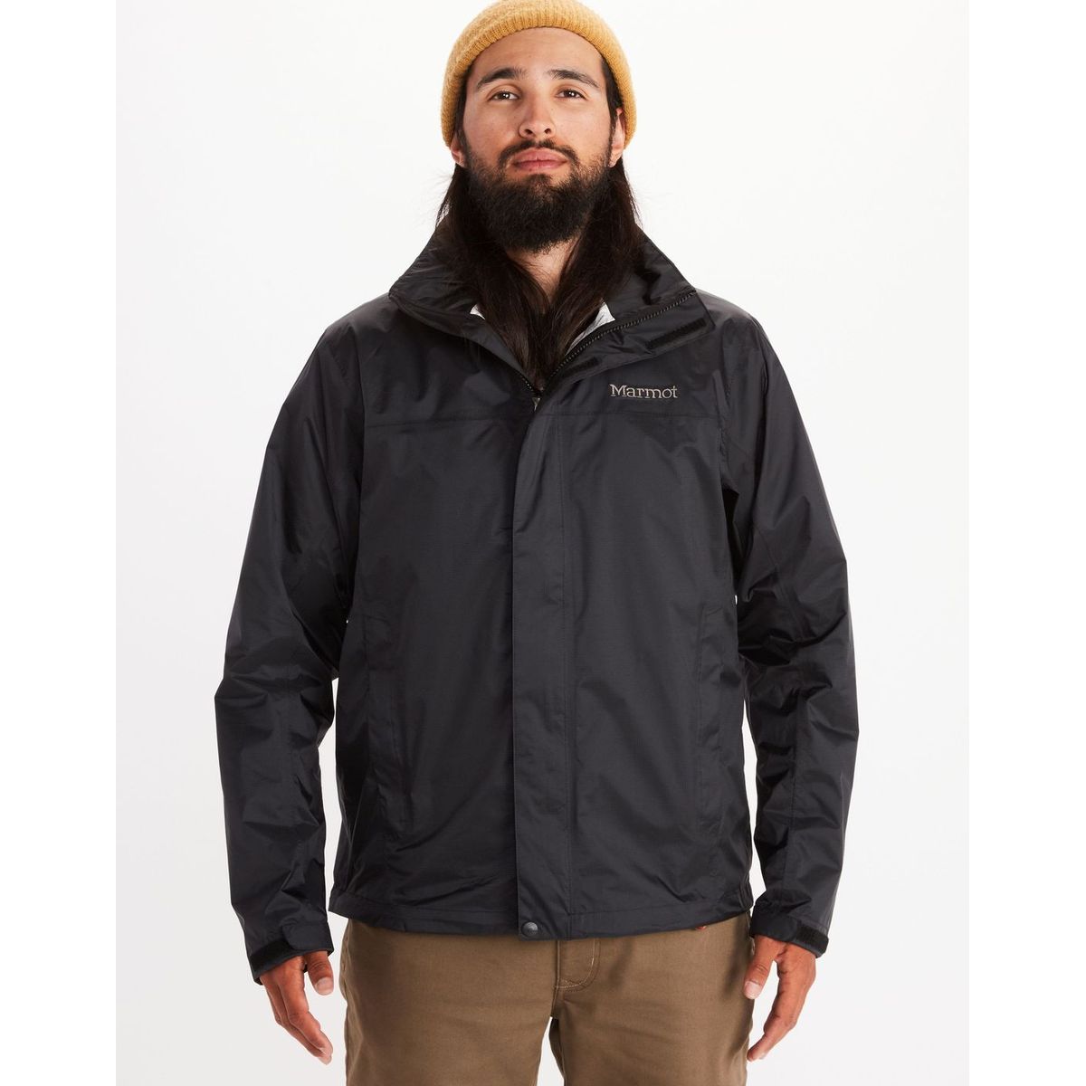 MARMOT - Chaqueta Hombre Precip Eco Jacket Negro Marmot