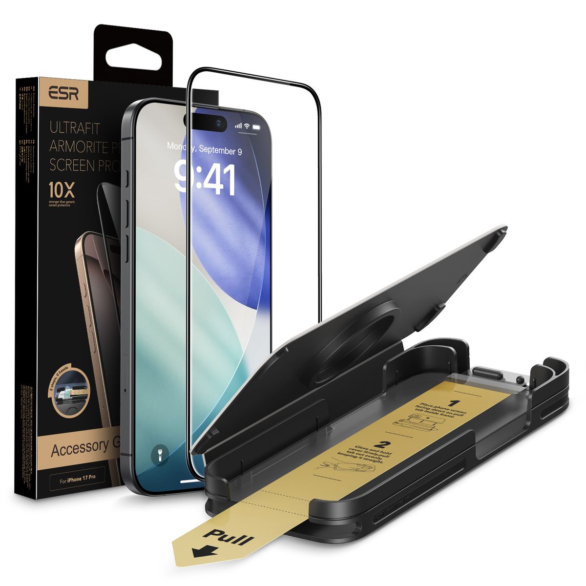 ESR - Lamina Pantalla ESR Para iPhone 17 Pro Max Corning