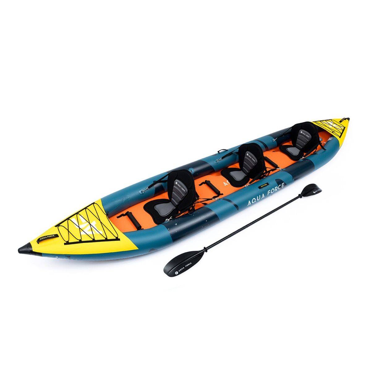 AQUA FORCE - KAYAK INFLABLE DROP STITCH 3 PERSONAS 500 CM PAKI