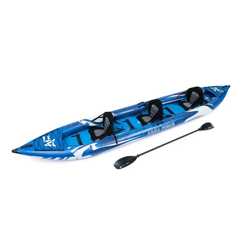AQUA FORCE - KAYAK INFLABLE DROP STITCH 3 PERSONAS 500CM KATAHI